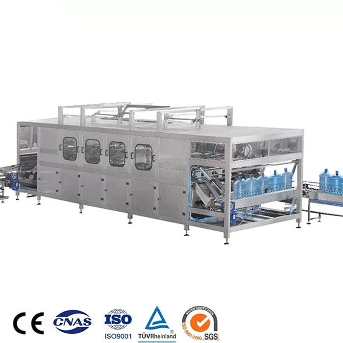 Máquina automática de recheo de auga pura de barril de 20 litros