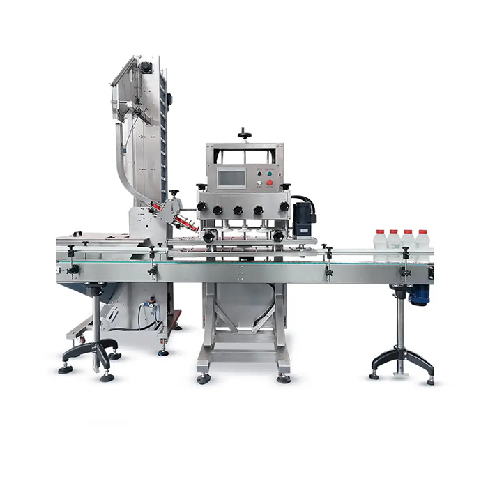 Máquina automática de gran velocidade para botellas de auga de tornillo de plástico