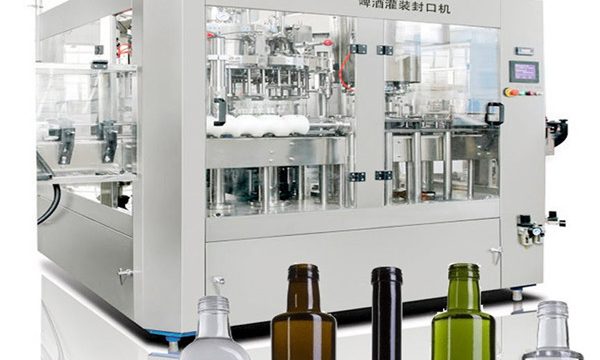 Máquina de recheo de líquidos de cervexa
