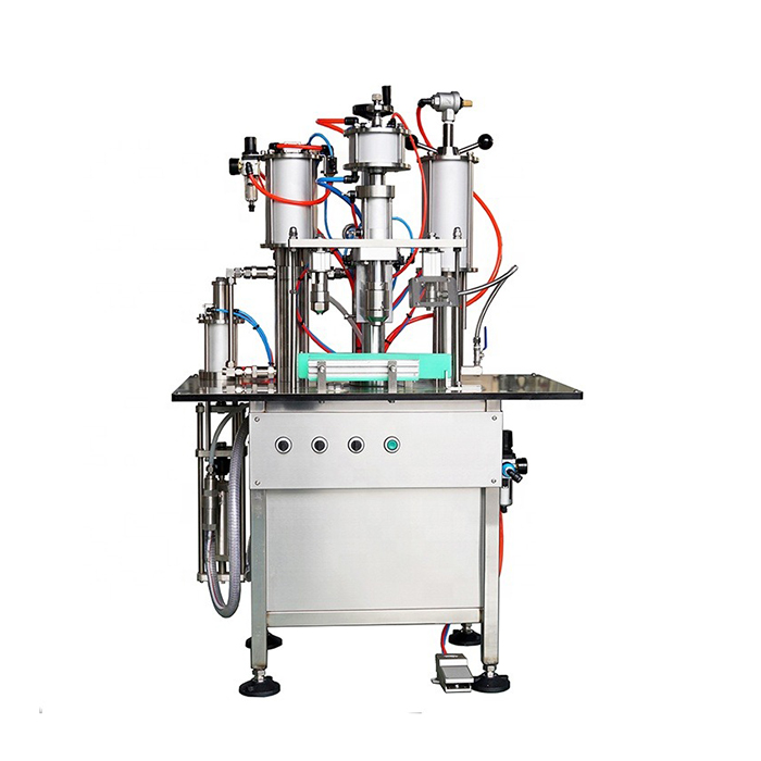 A máquina de recheo para pulverización automática barata