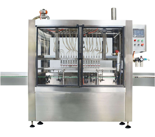 Máquina de recheo cosmética completa de 10 cabezas de crema automática completa