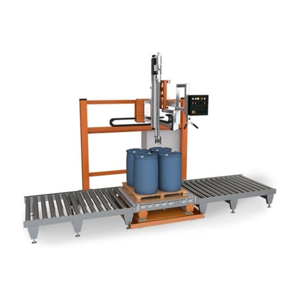Máquina de recheo de líquidos de tambor 200L