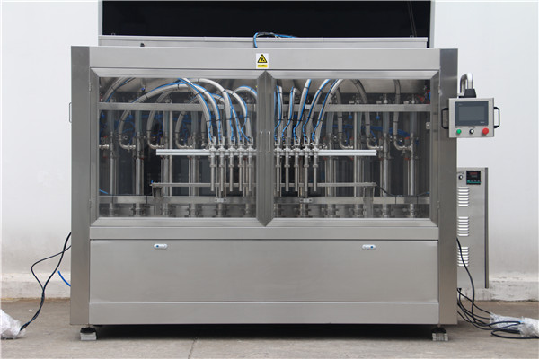 Máquina automática de recheo de xampú de botellas de alto volume