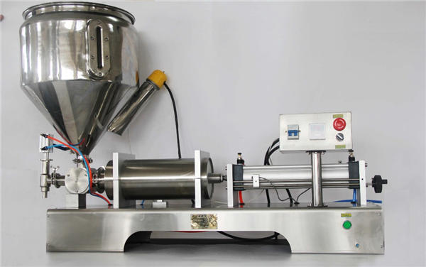 Máquina de recheo pneumática semiautomática de sabor de froita