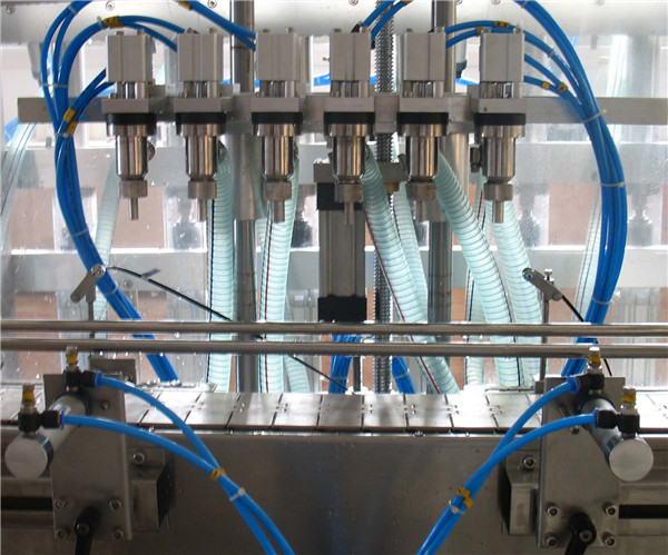 Máquina de recheo de líquido automático de seis cabezas