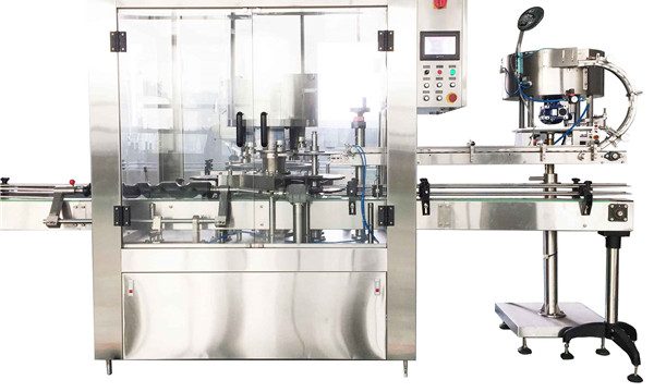 Máquina rotonda de botella de líquido