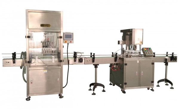 Máquina automática de recheo de líquidos