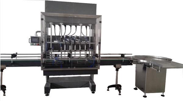 Máquina de recheo de lixivia automática de botellas