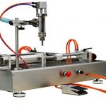 Máquina de recheo neumática de dobre cabezas 100-1000ml