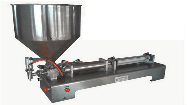 Máquina de recheo de pasta vertical semiautomática de cabeza única 